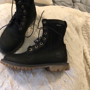 black timberland boots